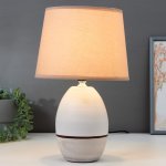 Лампа настольная 16399/1 E14 40Вт серый 22х22х37 см