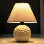 Лампа настольная 16402/1WT E14 40Вт белый 17х17х24 см