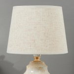 Лампа настольная 16405/1 E14 40Вт бежевый 17х17х29 см