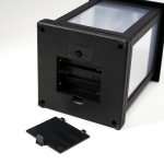 Ночник "Мерцание" LED от батареек 3АА черный 10,5х20,5х22,5 см