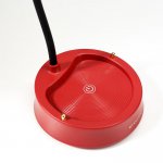 Настольная лампа с диммером 16299/1RD LED 4Вт USB АКБ 3000-6000К красный 12,3х12,3х37 см