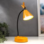 Настольная лампа с диммером 16299/1YL LED 4Вт USB АКБ 3000-6000К желтый 12,3х12,3х37 см