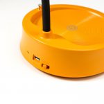 Настольная лампа с диммером 16299/1YL LED 4Вт USB АКБ 3000-6000К желтый 12,3х12,3х37 см