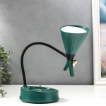 Настольная лампа с диммером 16299/1GR LED 4Вт USB АКБ 3000-6000К зеленый 12,3х12,3х37 см