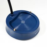 Настольная лампа с диммером 16299/1BL LED 4Вт USB АКБ 3000-6000К синий 12,3х12,3х37 см