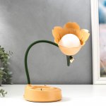 Настольная лампа с диммером 16300/1YL LED 4Вт USB АКБ 3000-6000К желтый 12,3х12,3х37 см