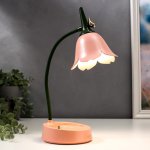 Настольная лампа с диммером 16300/1RD LED 4Вт USB АКБ 3000-6000К персик 12,3х12,3х37 см