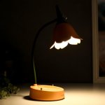 Настольная лампа с диммером 16300/1RD LED 4Вт USB АКБ 3000-6000К персик 12,3х12,3х37 см