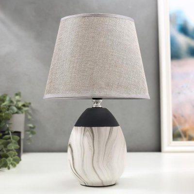 Лампа настольная 16305/1GR E14 40Вт серый 20х20х31 см