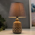 Лампа настольная 16309/1GR E14 40Вт серый 20х20х32 см