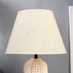 Лампа настольная 16311/1BG E14 40Вт белый 27х27х44 см