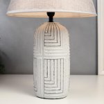 Лампа настольная 16311/1GR E14 40Вт серый 27х27х44 см