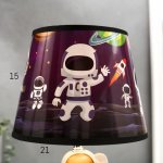 Лампа настольная 16312/1 E14 40Вт "Астронавт" 20х20х34,5 см