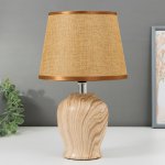 Лампа настольная 16406/1 E14 40Вт светлое дерево 20х20х32 см