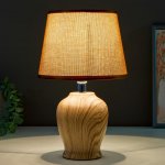 Лампа настольная 16406/1 E14 40Вт светлое дерево 20х20х32 см