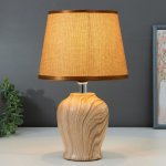 Лампа настольная 16406/1 E14 40Вт светлое дерево 20х20х32 см