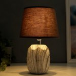 Лампа настольная 16407/1 E14 40Вт серый 20х20х32,5 см