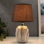 Лампа настольная 16407/1 E14 40Вт серый 20х20х32,5 см