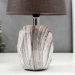 Лампа настольная 16407/1 E14 40Вт серый 20х20х32,5 см