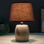 Лампа настольная 16410/1 E14 40Вт серый 20х20х32 см