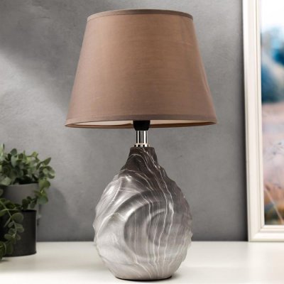 Лампа настольная 16429/1GR E14 40Вт серый 22,5х22,5х37 см Лампа настольная 16429/1GR E14 40Вт серый 22,5х22,5х37 см