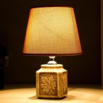 Лампа настольная 16424/1GR E14 40Вт серый 20х20х27 см