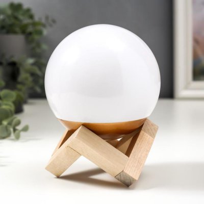 Ночник "Колоски" LED USB RGB 9,5х9,5х12,5 см