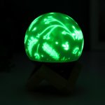 Ночник "Колоски" LED USB RGB 9,5х9,5х12,5 см