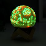 Ночник "Зверята" LED USB RGB 9,5х9,5х12,5 см