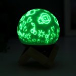 Ночник "Зверята" LED USB RGB 9,5х9,5х12,5 см