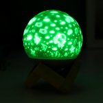 Ночник "Рыбки" LED USB RGB 9,5х9,5х12,5 см