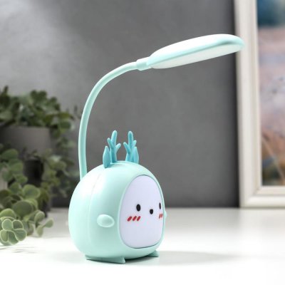 Лампа настодльная с ночником 16450/1 LED 2Вт 3 режима АКБ USB нежно-зеленый 8,5х7х28 см Лампа настодльная с ночником 16450/1 LED 2Вт 3 режима АКБ USB нежно-зеленый 8,5х7х28 см