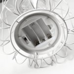 Ночник лофт 16451/1WT LED от батареек 3хАА белый 17х17х21 см