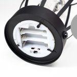 Ночник лофт 16461/1 LED от батареек 3хАА черный 14х14х25,5 см