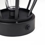 Ночник лофт 16461/1 LED от батареек 3хАА черный 14х14х25,5 см