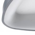 Светильник с ПДУ 1561/1 LED 80Вт 2700-6000К серый d.50 см