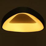 Светильник с ПДУ 1561/1 LED 80Вт 2700-6000К серый d.50 см