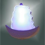 Светильник ночник пластик кораблик 8,5*8 см