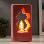 Лампа настольная 16599/1RD E14 40Вт красный 13х7,5х24,5 см