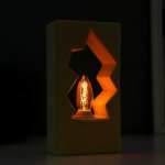 Лампа настольная 16599/1YL E14 40Вт желтый 13х7,5х24,5 см