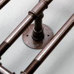 Бра 1826/2 E27 60Вт коричневый 98х28х13 см