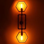 Бра 1826/2 E27 60Вт коричневый 98х28х13 см