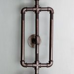 Бра 1826/2 E27 60Вт коричневый 98х28х13 см