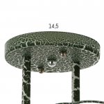 Люстра 2131/2 2х12Вт Е27 зеленый 38х25х26 см МОДЕЛЬ:GMN-0034