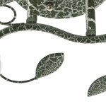 Люстра 2131/2 2х12Вт Е27 зеленый 38х25х26 см МОДЕЛЬ:GMN-0034