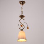 Светильник 5737/1 12Вт Е27 золото 25х15х26 см МОДЕЛЬ:GMN-0118