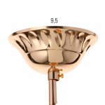 Светильник 5737/1 12Вт Е27 золото 25х15х26 см МОДЕЛЬ:GMN-0118