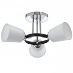 Люстра 5638/3 3х15Вт Е27 черный 54х54х26 см МОДЕЛЬ:GMN-0121