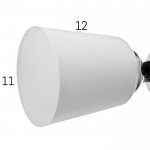 Люстра 5638/3 3х15Вт Е27 черный 54х54х26 см МОДЕЛЬ:GMN-0121
