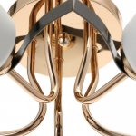 Люстра 1701/5 5х12Вт Е27 хром/черный МОДЕЛЬ:GMN-0145